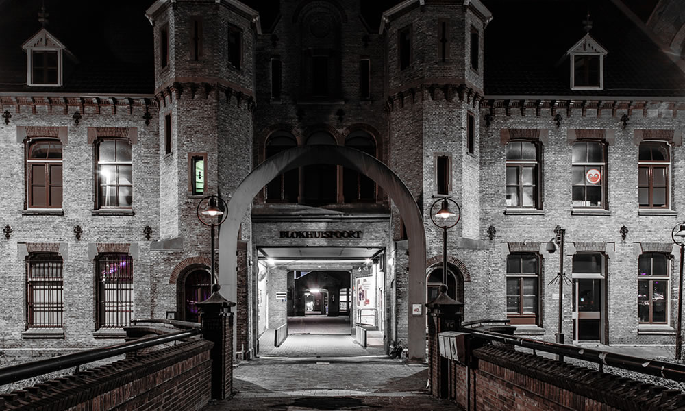 Blokhuispoort - zwart-wit