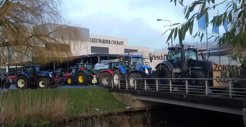 Boeren- Protest - Leeuwarder Courant