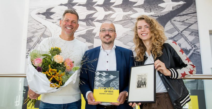 Escher op Reis - 150.000ste bezoeker