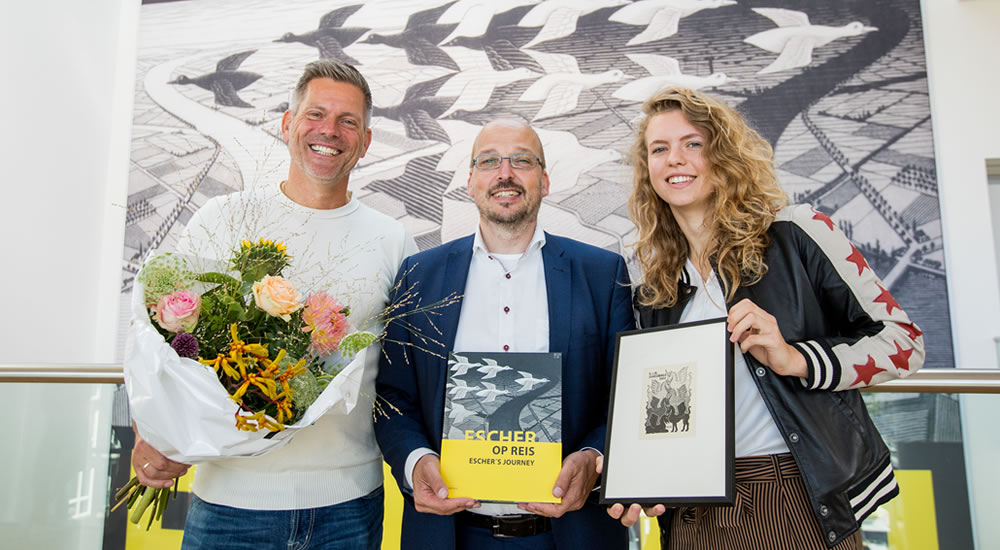 Escher op Reis - 150.000ste bezoeker