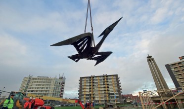 Transformatie Europaplein in volle gang - Foto: Leeuwaren Vrij Baan