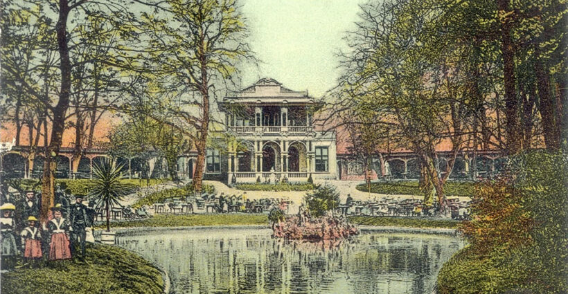 De Prinsentuin in vroegere tijden...