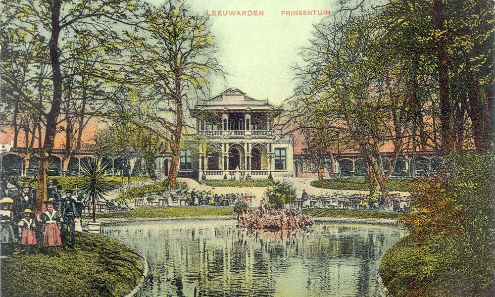 De Prinsentuin in vroegere tijden...