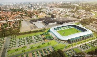 Impressie nieuwe Cambuur stadion