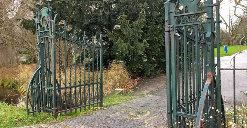 Rengerspark - Leeuwarden - Toegangshek - hek