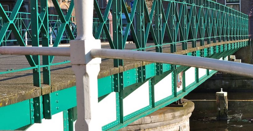 Eerste Kanaalbrug close-up