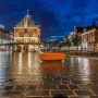 Leeuwarden - Waagplein - Natte stenen