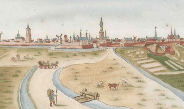 Leeuwarden oude prent