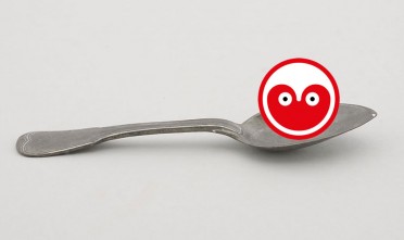 Lepel met CH2018 logo