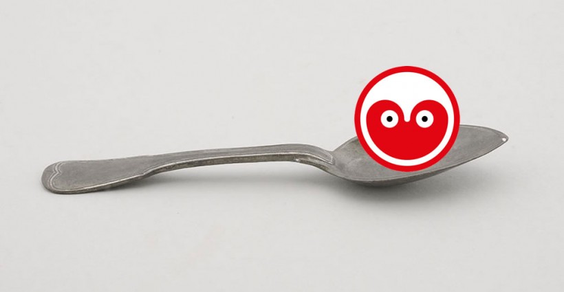 Lepel met CH2018 logo