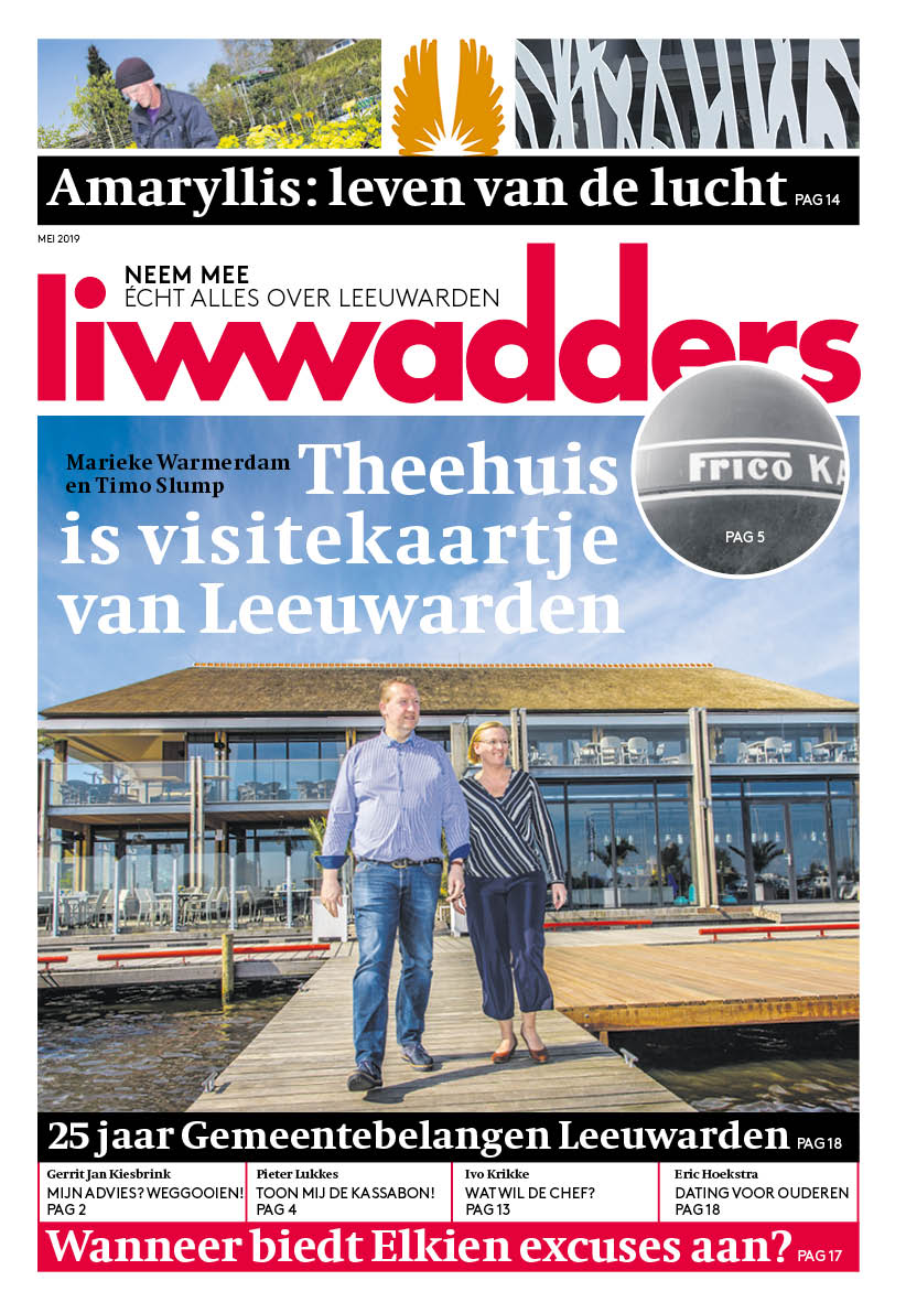 Klik of tap om te lezen Liwwadders Mei 2019