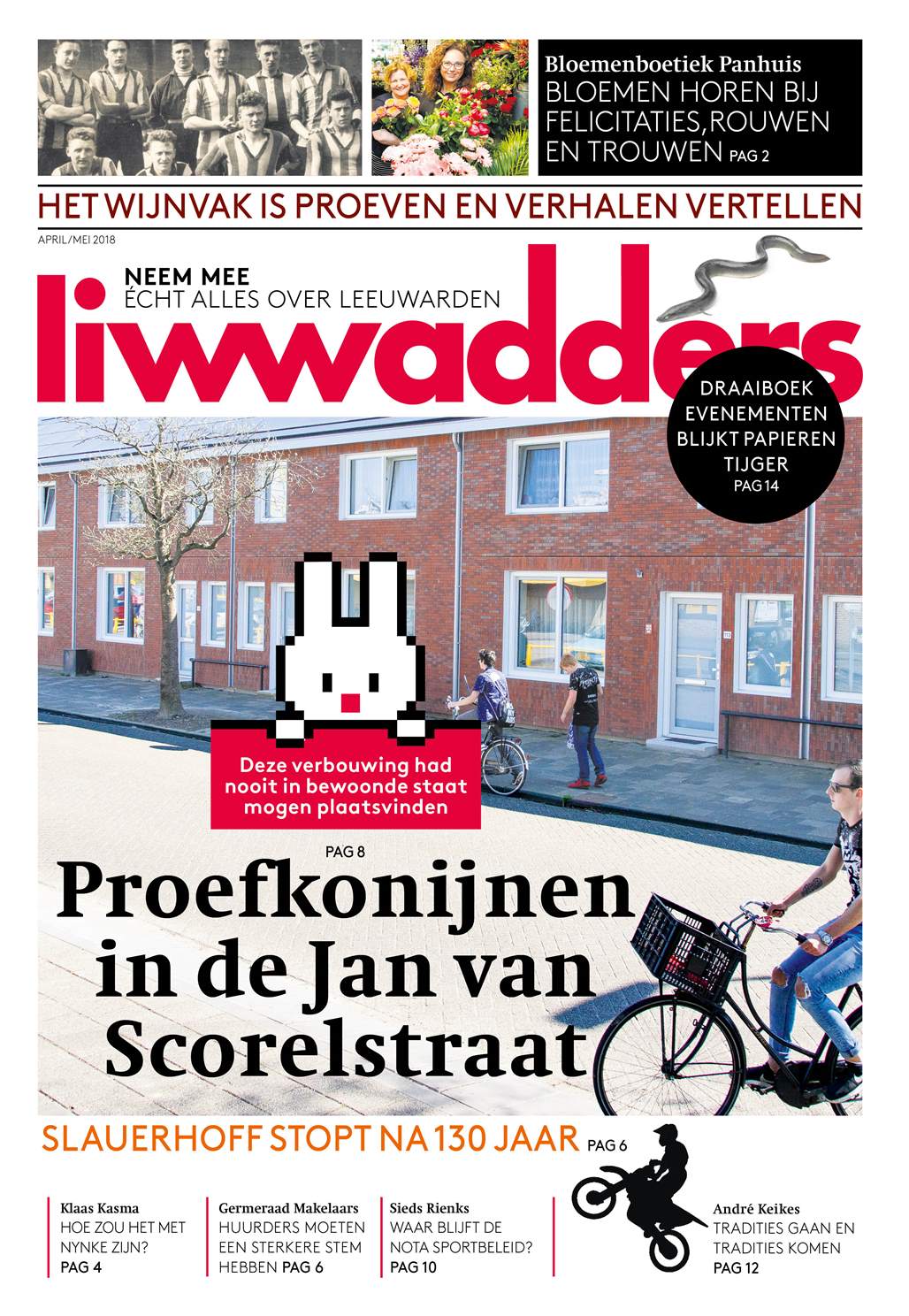 Klik of tap om te lezen Liwwadders april/mei