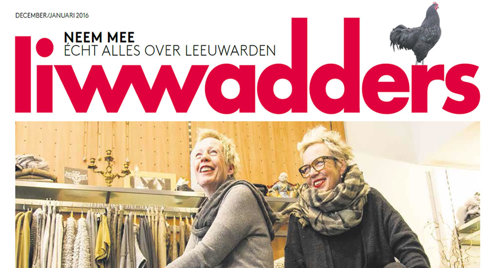 Stadsblad Liwwadders (Tap of klik om te lezen) Liwwadders - december 2016