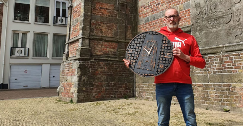 Klok - putdeksel - Oldehove