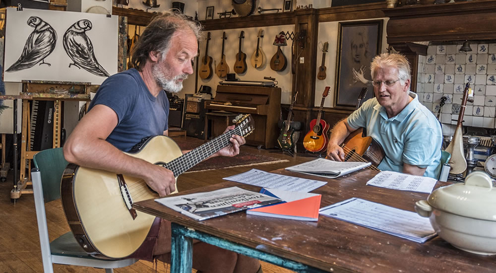 Muziekwinkel - muziekanten