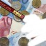 Uitgegumd eurogeld