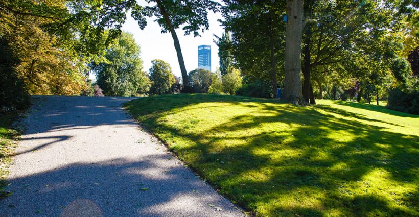 Wandelpad - plantsoen