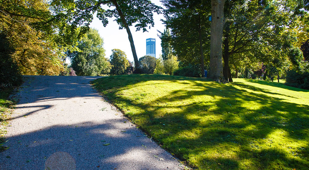 Wandelpad - plantsoen