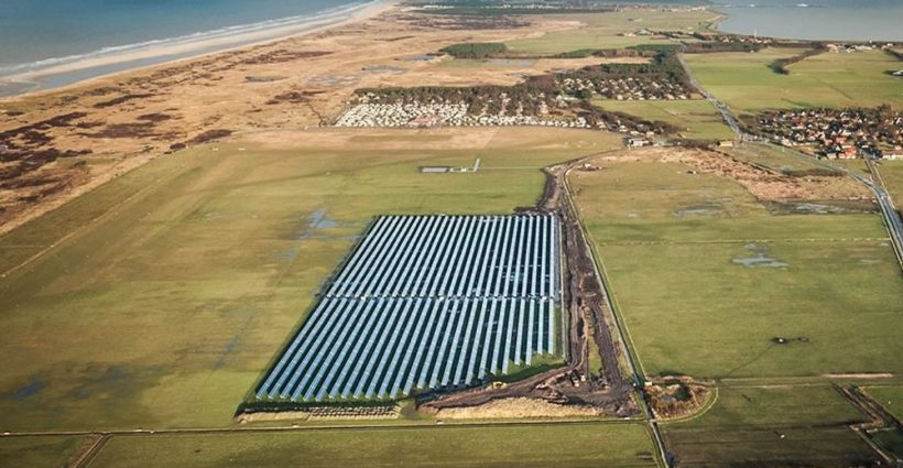 Zonnepark Ameland - Foto: Facebook